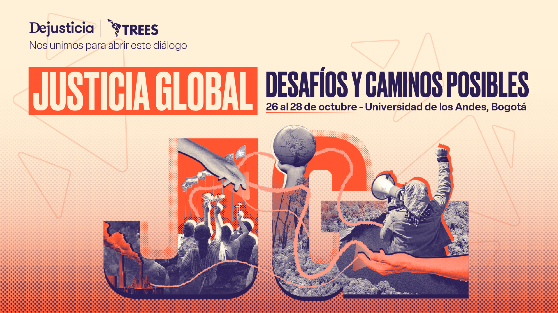 ¿Qué mundo justo es posible hoy? Ven a pensarlo con nosotros en la conferencia sobre Justicia Global
