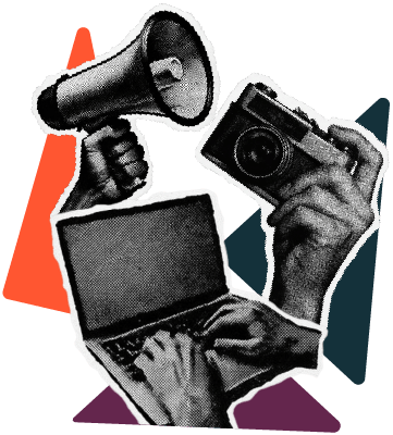 Imagen de redes y contenidos de divulgación