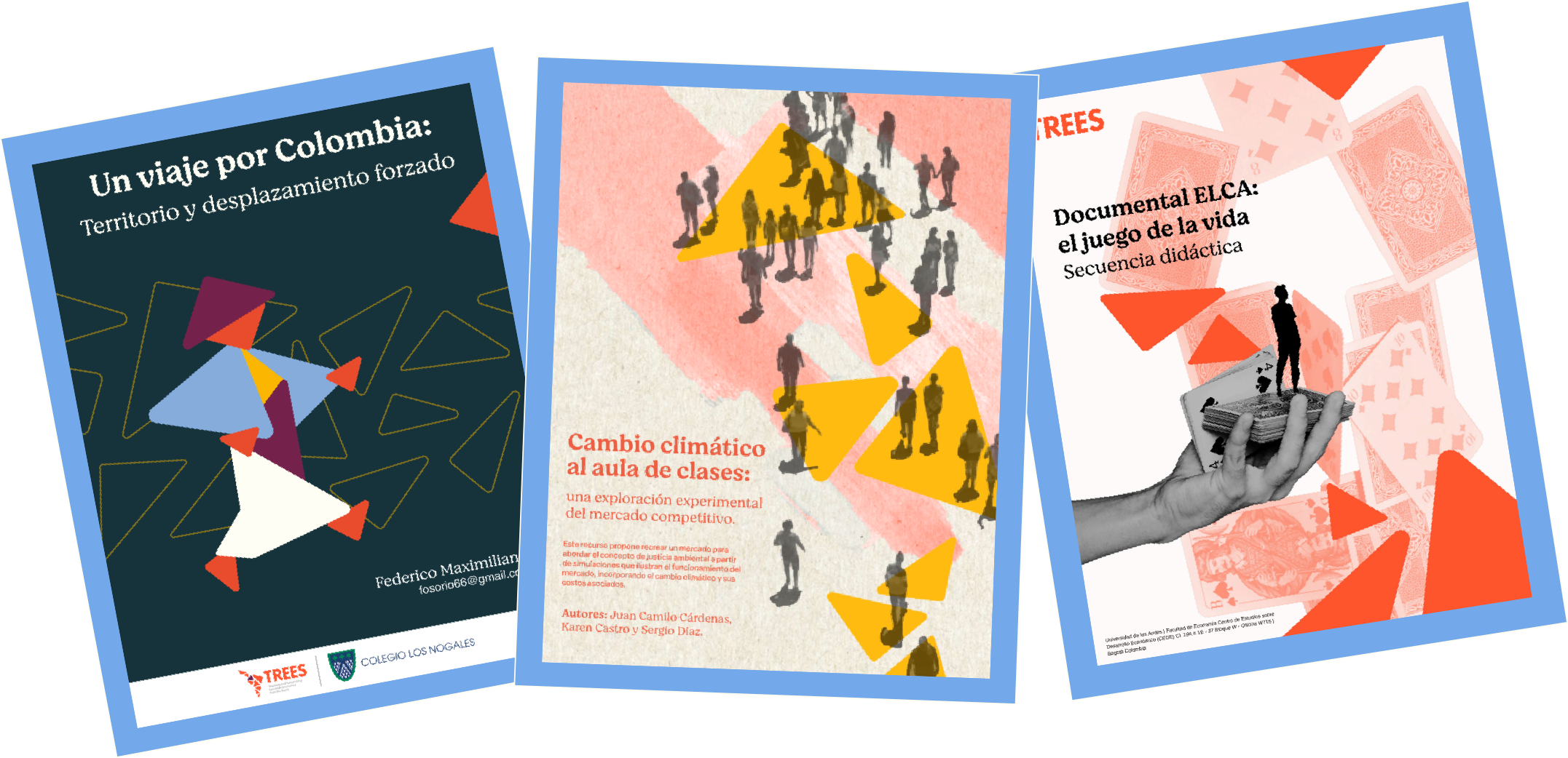 Portadas destacadas de recursos de enseñanza de la Comunidad de Práctica